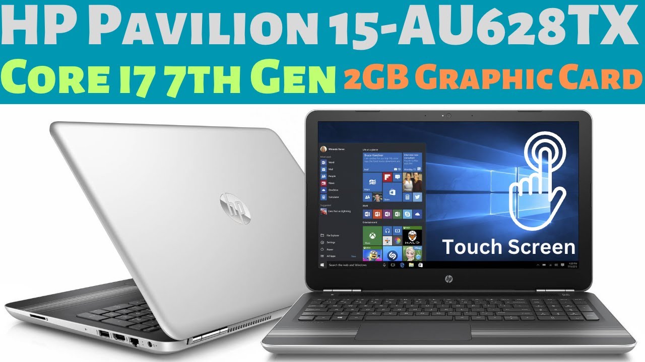 Hp Pavilion i7 7th Gen Touch Screen with 2Gb Graphic Card