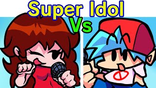 Friday Night Funkin' Super Idol But BF & GF Sings It (Boyfriend/Girlfriend) (FNF Mod/Hard)