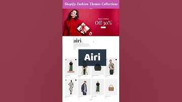 Fashion Themes Collections Shopify Themes #shorts