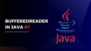 Details 🔴 Bufferedreader in Java |  Java Series | #7 | #javaprogramming Update