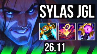 SYLAS vs BRIAR (JGL) | Perfect KDA: 13/0/13 | TR Challenger | 26.11