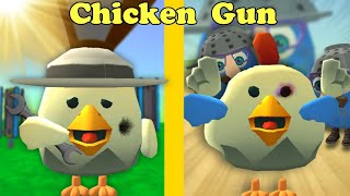 ЛЕС ЧУДНЫХ ГНОМОВ В ЧИКЕН ГАН(CHICKEN GUN)!? СКЕТЧ НУБОВ 5*Разделённые стороны*