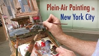Plein Air Painting In New York City