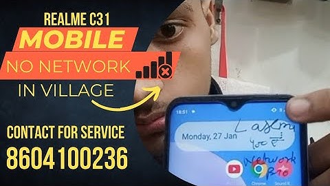 Realme C31 network 🚫 no network in village solution #trend #viralvideo #trending #mobailreparing