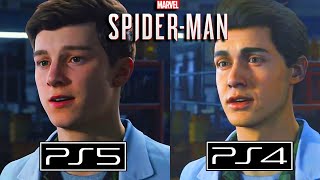 Spider-Man Remastered PS5 2020 Vs Spider-Man PS4 2018 - Graphics Comparison