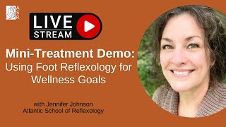 Foot Reflexology Demonstration: for low back pain and tight pectoral muscles