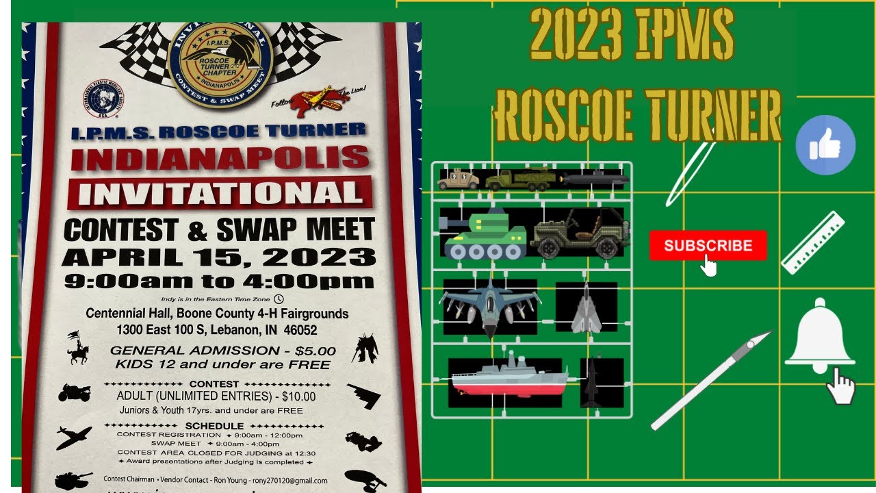 2023 IPMS Roscoe Turner Scale Model Show