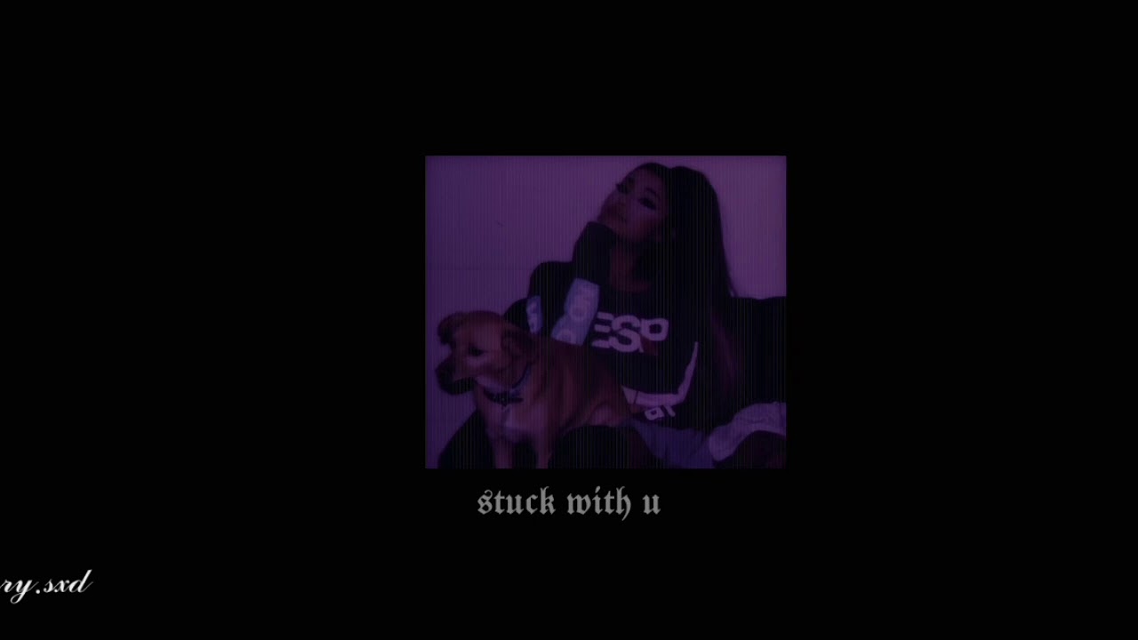 stuck with u (slowed + bass boosted + reverb)