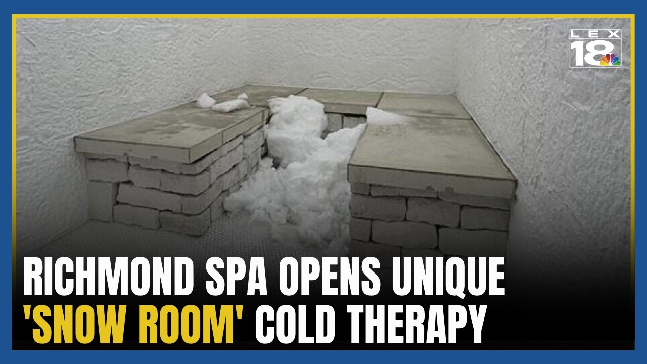 Richmond spa opens unique 'Snow Room' cold therapy