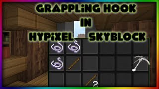 Crafting a GRAPPLING HOOK in Hypixel Skyblock Legendary