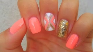 tape nail striping easy tutorial