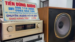 Tanoy Arden bass 40 kiềng vuông. Amply Acphase 305V nó đánh vào hay quá.!