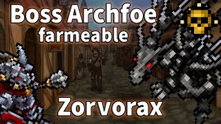 [Tibia] -  #Bosstiary | Zorvorax (60 Kills - 100 #bosspoints) The First Dragon