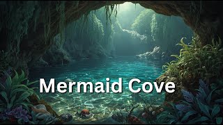 Tropical Mermaid Cove | Enchanted Water Cave Ambience with Birds & Fairy Lights