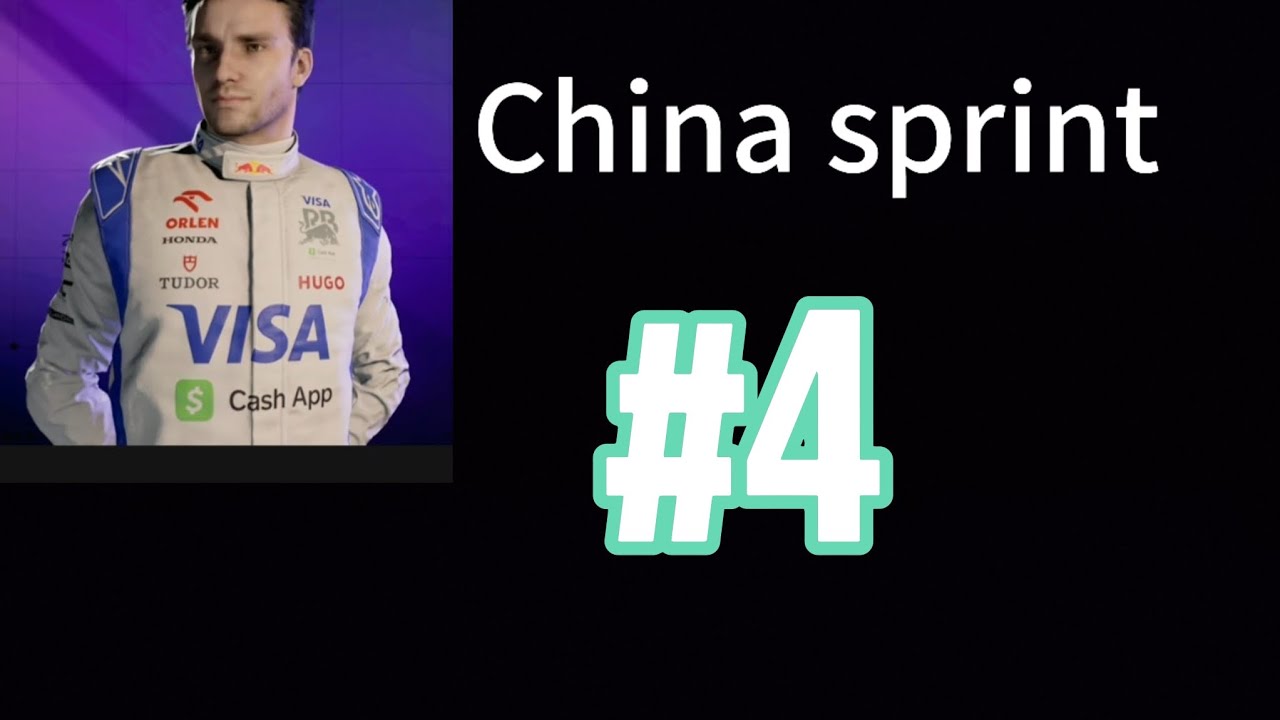 F1 24 fahrerkariere #4 china sprint