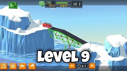BUILD A BRIDGE LEVEL 9 (3 STAR)