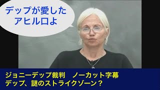 デップ裁判19日目 - エレン・バーキン (デップの元交際相手）