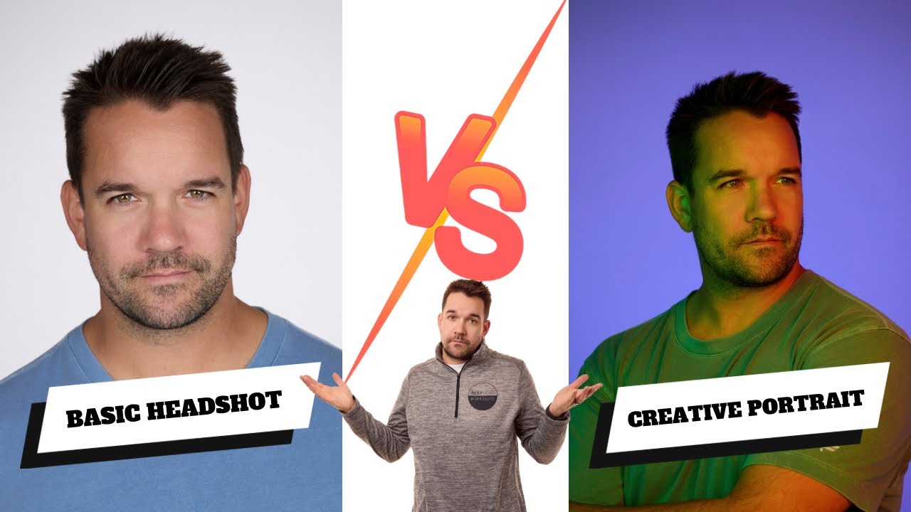 Basic Headshot to Creative Portrait in just 15 Seconds 🤯 - YouTube