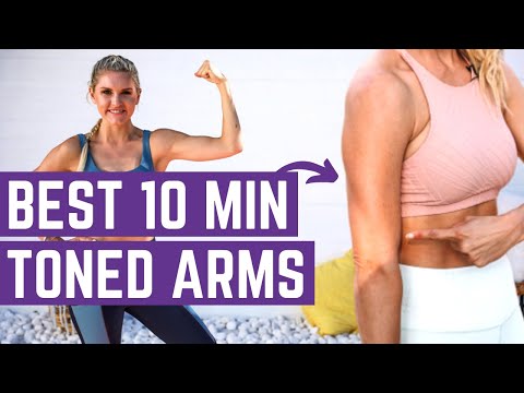 BEST 10 Minute Arm Workout - Get Long, Lean, Toned Arms | Rebecca Louise