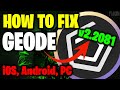 [ FIX ] How to Install GEODE After 2.2081 Update in Geometry Dash ✅ PC &amp; Mobile (iOS, Android) 2026
