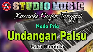 Download lagu Undangan Palsu Caca Handika Karaoke Nada Pria Full... mp3