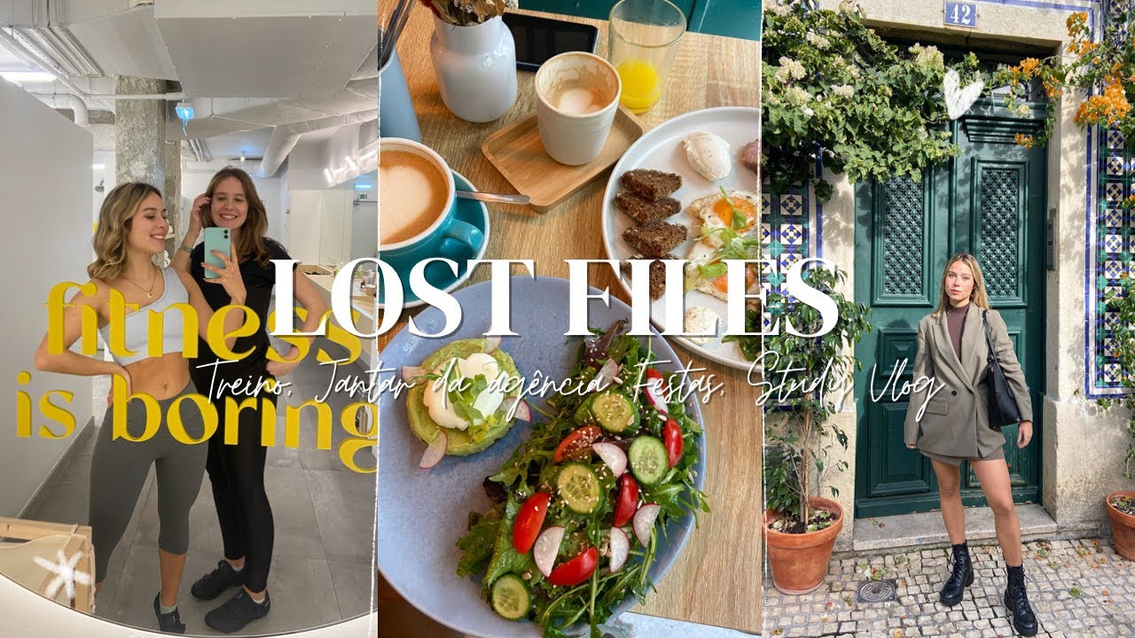 LOST FILES 🎞️ Study vlog, jantar da agência, fazer as unhas, festas…