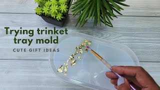 Trying trinket tray mold with cement/DIY trinket tray/art and craft/CreativeCat, crafts by Creative Cat 3,023 views 5 months ago 2 minutes, 1 second