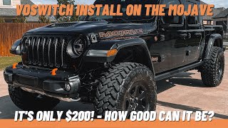 Budget Mojave on 37's Gets $200 VOSWITCH Install  Jeep Gladiator