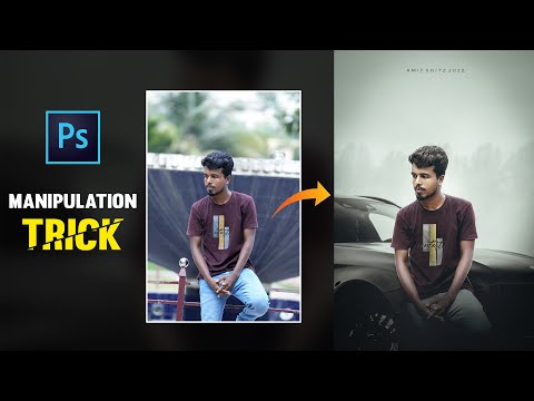 Photoshop HD Manipulation Tricks | Photo Manipulation Photoshop - Photoshop Tutorial @AmitEditz77