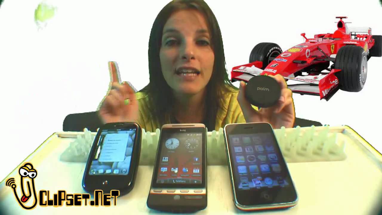 videorama iPhone 3GS vs HTC Hero vs Palm Pre