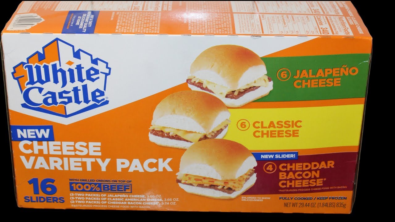 White Castle Cheese Variety Pack Review