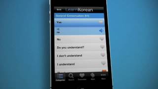 Korean learning mobile application screenshot 2