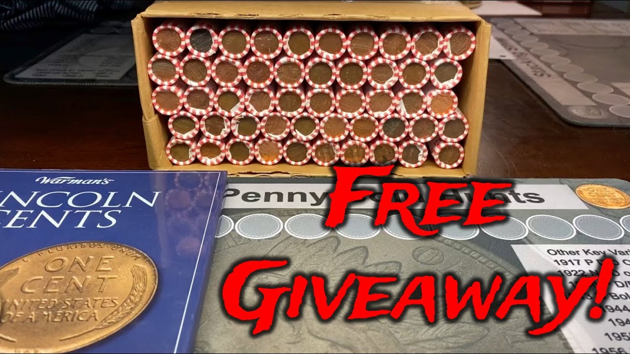 How Many Wheat Cents Can We Find Hunting Penny Rolls? Free Giveaway!