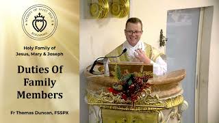 Download Lagu Duties of Family Members - Sermon by Fr Duncan (11 Jan 2026) MP3