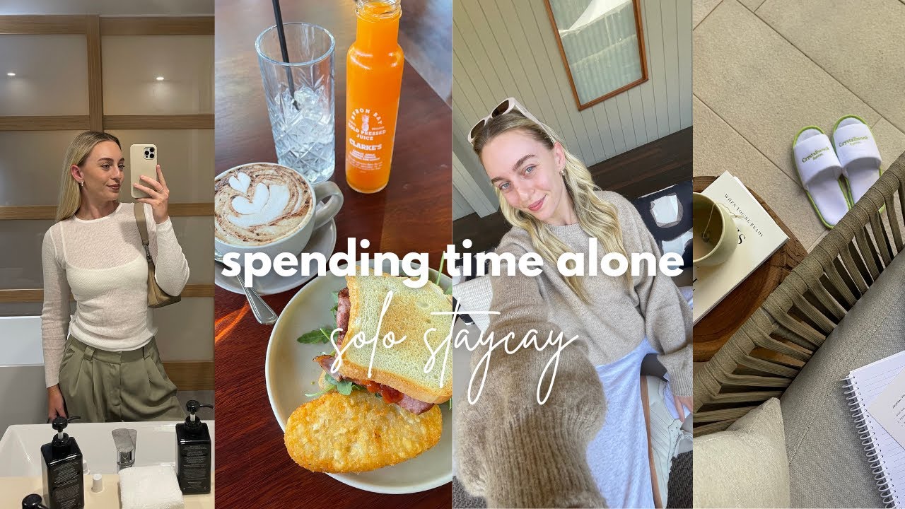 Come on a solo staycay with me 🍃💌 | Ellie Kate