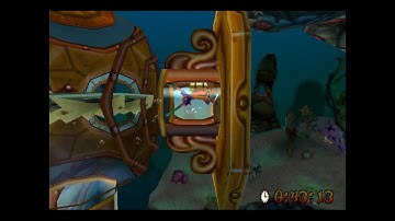 Crash Bandicoot 3 Warped Level 12: Deep Trouble (Platinum)