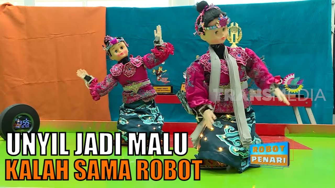 Canggih Dan Keren ROBOT PENARI Karya Anak Bangsa SI UNYIL (01/06/20