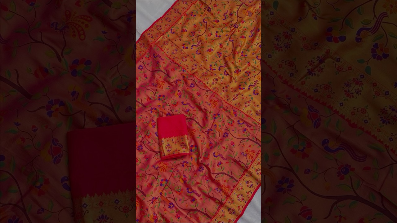 Super-Hit All Over Tissue Silk Paithani Saree