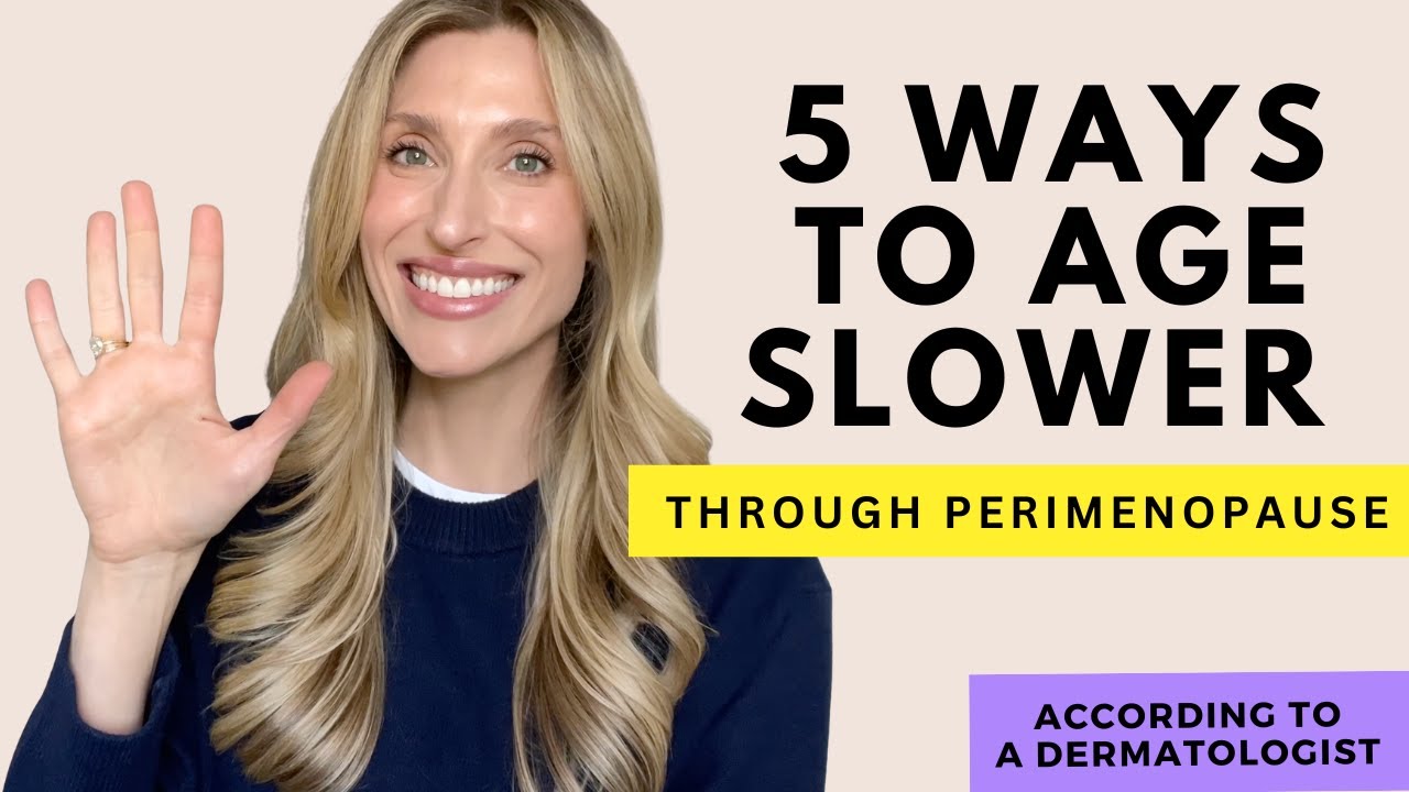 Do This NOW in Perimenopause: 5 Skincare Changes That Help You Age Slower | Dr. Sam Ellis
