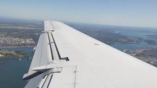 American Eagle Embraer ERJ-135 Landing at Montréal-Pierre Elliott Trudeau International Airport