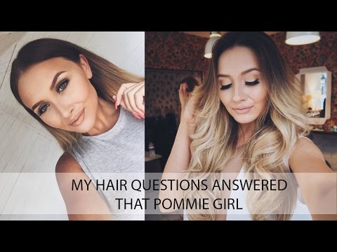 My Hair Questions