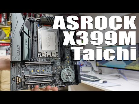 mATX Threadripper? Yes please! ASRock X399M Taichi