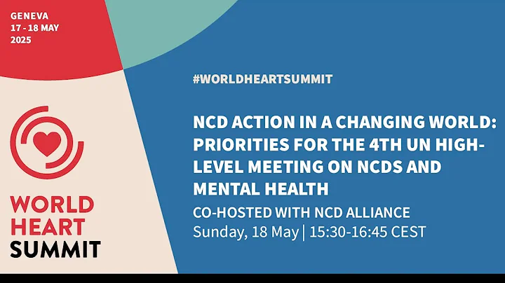 NCD action in a changing world: priorities 4th UN high level meeting on NCD and mental health