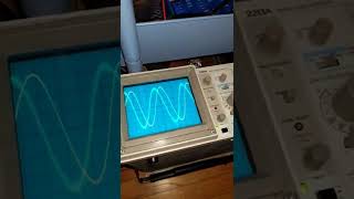 drawing a circle on the oscilloscope