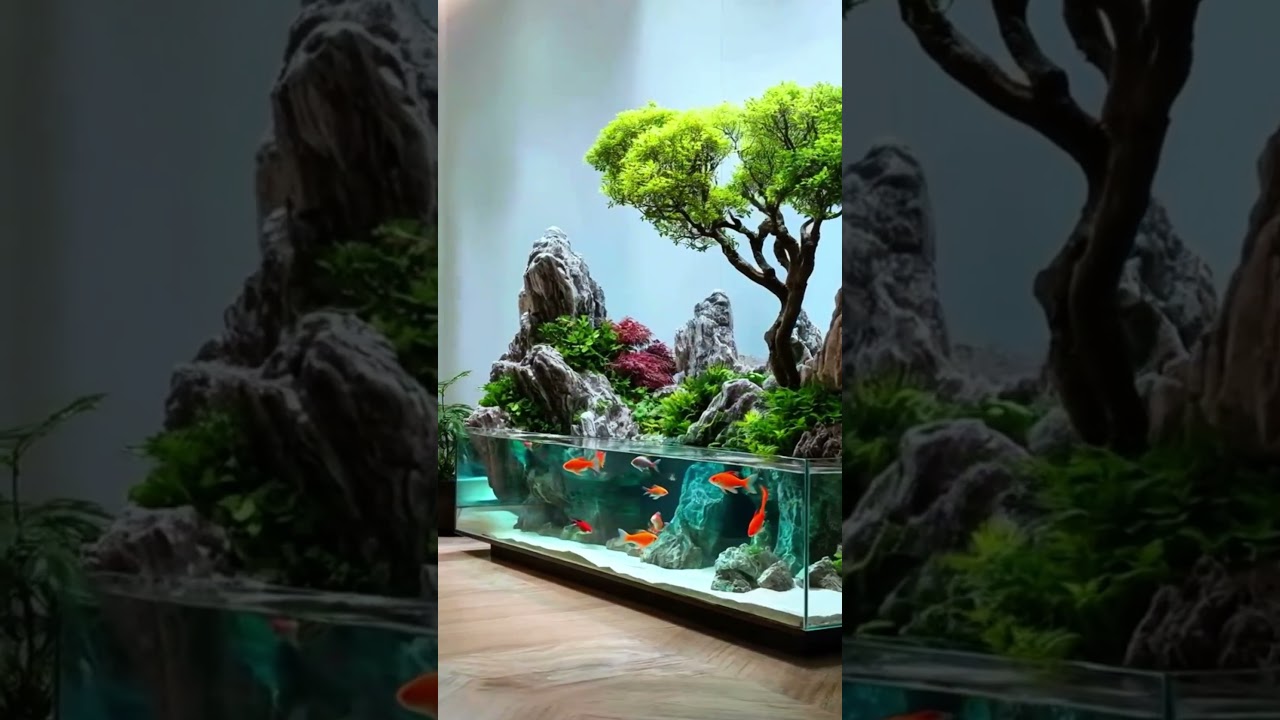 Overtime Escape: DIY Micro-Landscape Tank That Feels Like Travel 💧🏝️