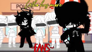 Who Has More Fans Meme Batim Ink Demon And Alice Angel Gacha Club
