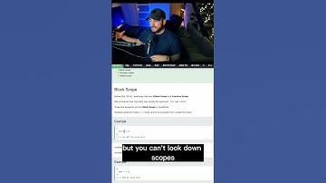 JavaScript Block Scope - Know THIS