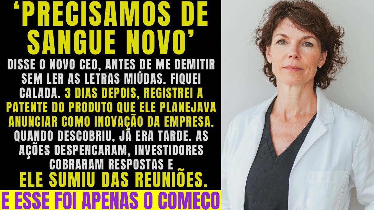 Peguei nos meus cadernos de laboratório, guardei-os numa caixa e sorri. "Precisamos de seguir por outro caminho", tinha dito o novo CEO, com a minha demissão em cima da mesa. Não sabia ele que,...