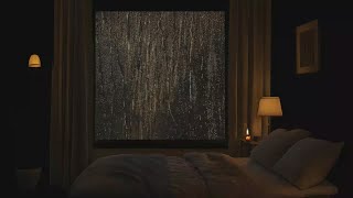 Heavy Rain on a Tent ⛺ Forest Camping Ambience for Deep Sleep &amp; Relaxing