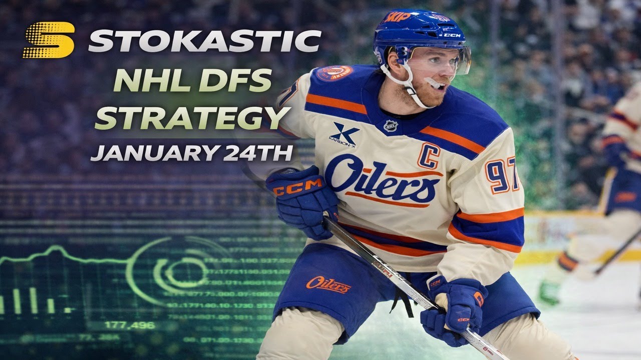 NHL DFS Strategy Saturday 1/25/26 | DraftKings & FanDuel Daily Fantasy Hockey Picks